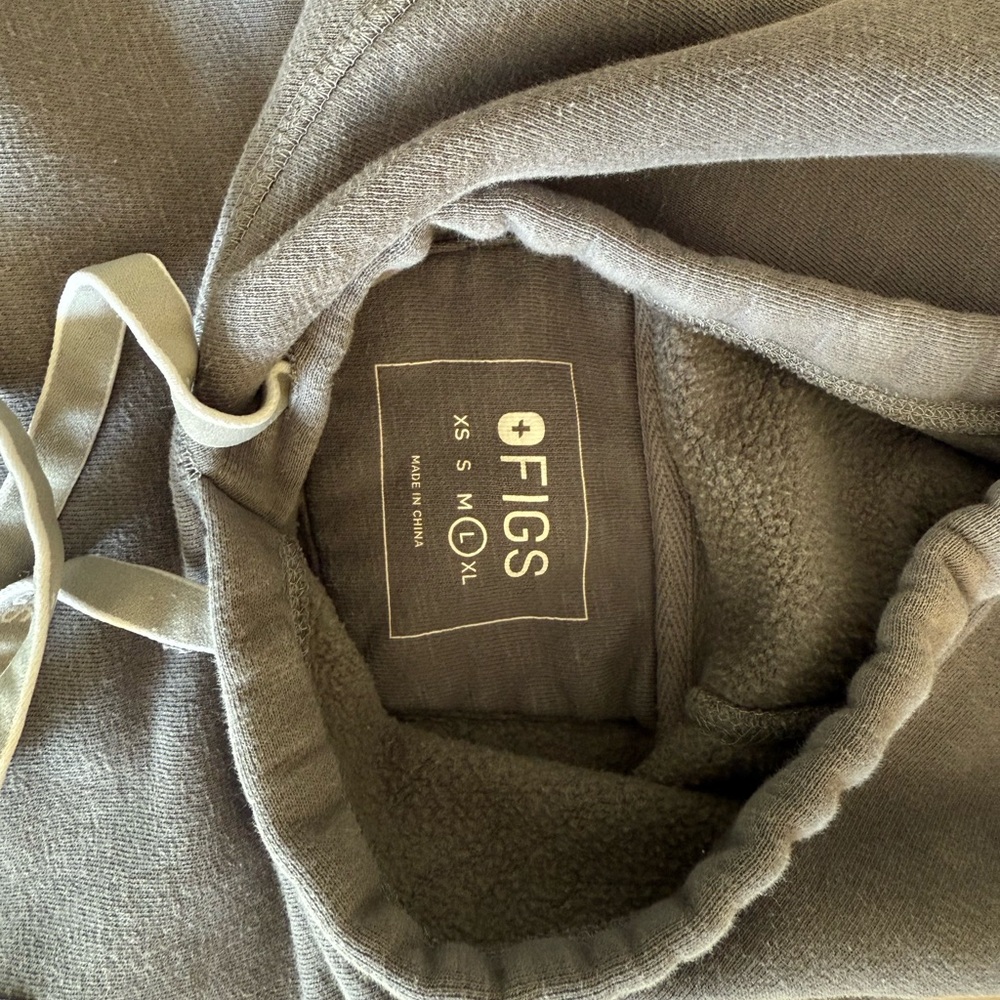 Figs Charcoal Hoodie and Joggers Set - Picture 9 of 9